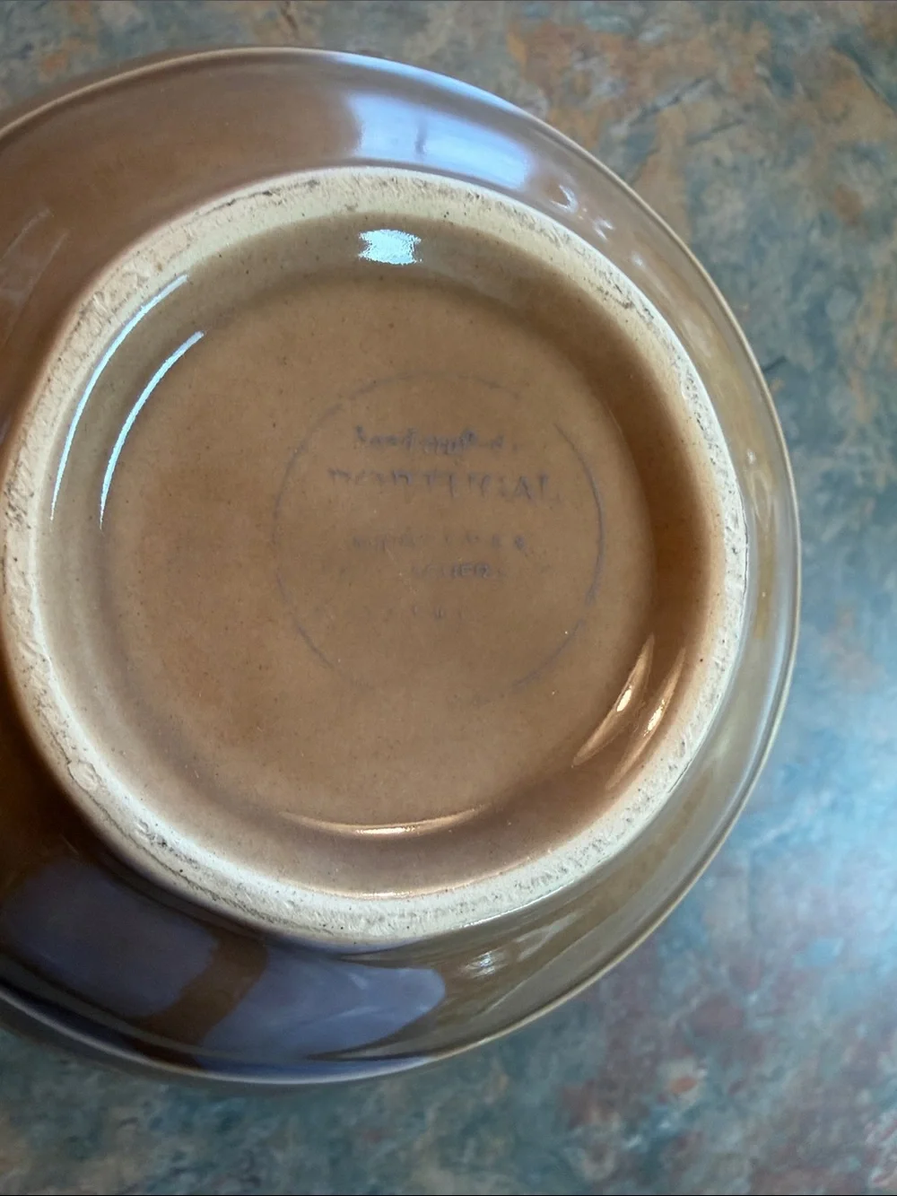 Pottery Barn Cambria cereal/soup bowls handcrafted in Portugal. Good condition.